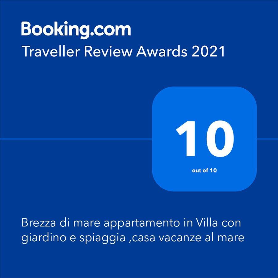 Brezza Di Mare Appartamento In Villa Con Giardino E Spiaggia ,Casa Vacanze Al Mare 夸尔图-圣埃莱娜 外观 照片